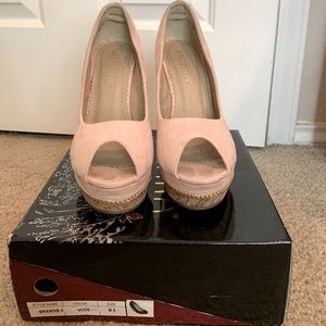 Platform Wedge Heels.